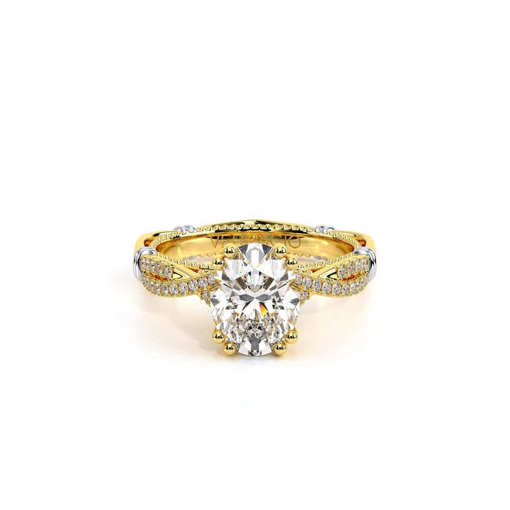 Parisian-105ov-18k Yellow Gold Oval