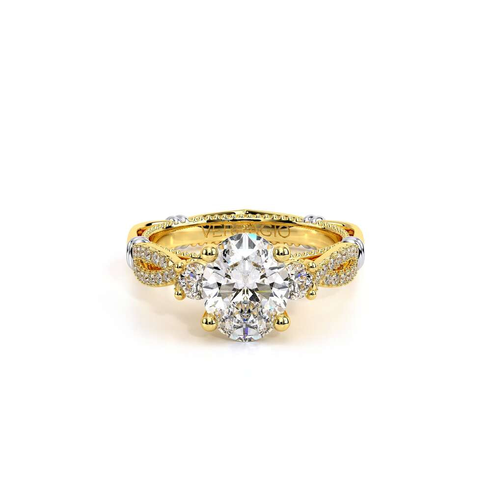 Parisian-129ov-18k Yellow Gold Oval