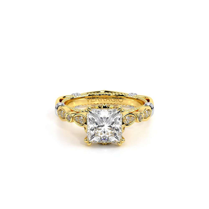 Parisian-151p-18k Yellow Gold Princess