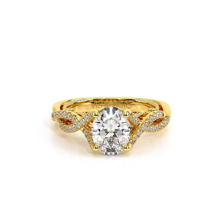 Insignia-7060ov-18k Yellow Gold Oval