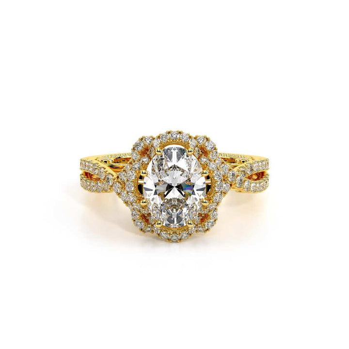 Insignia-7087ov-18k Yellow Gold Oval