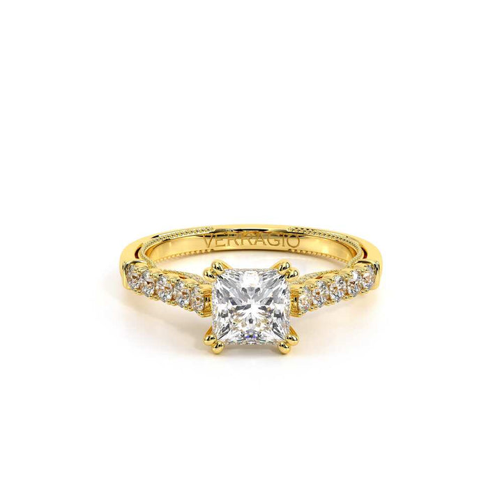 Insignia-7097p-18k Yellow Gold Princess