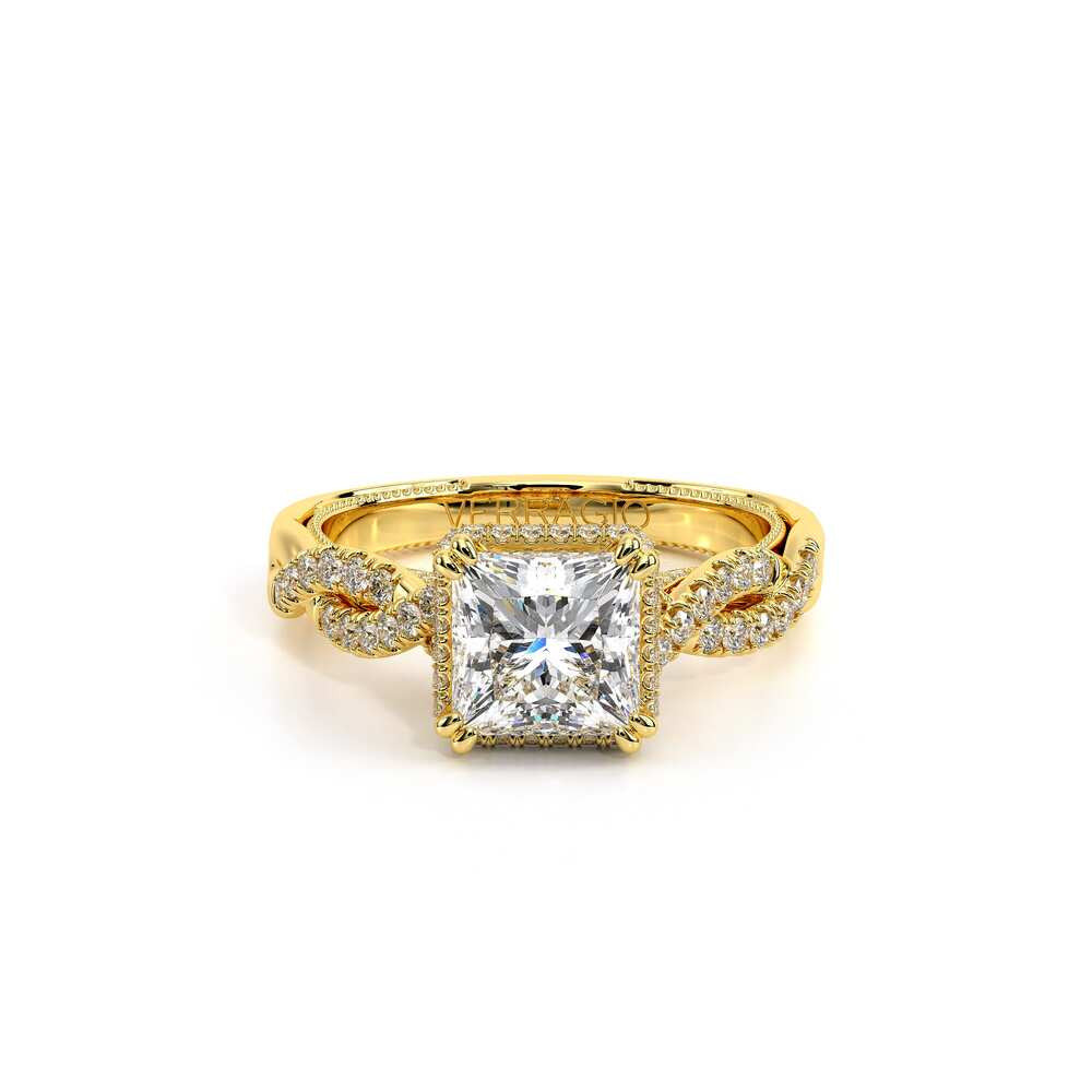 Insignia-7099p-18k Yellow Gold Princess