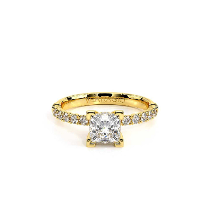 Renaissance-950P20-14K Yellow Gold Princess