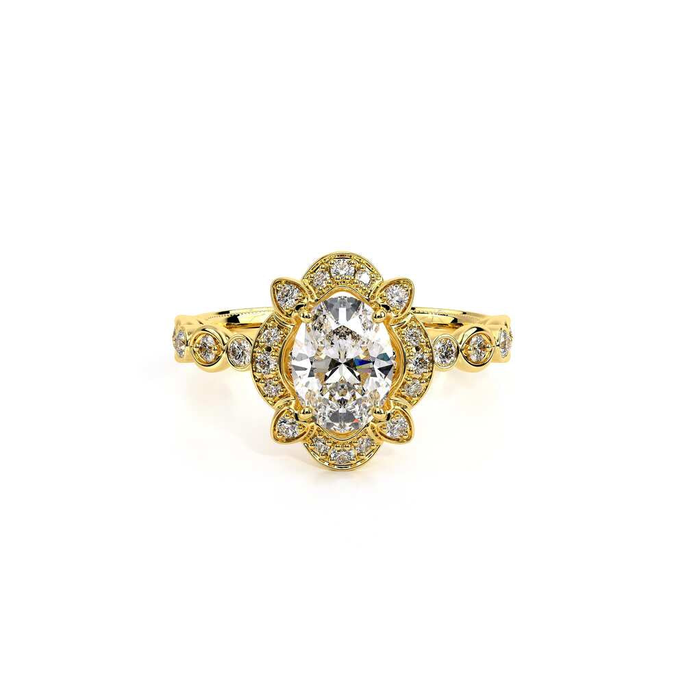 Renaissance-977ov-14k Yellow Gold Oval