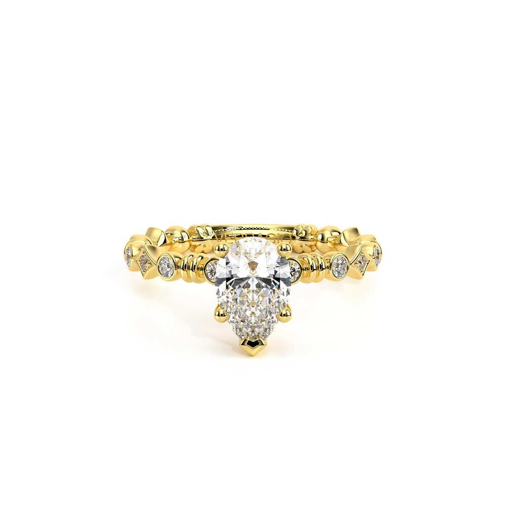 Renaissance-973-Pear-18k Yellow Gold Pear