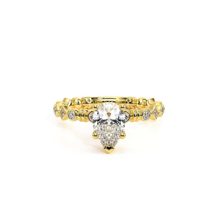 Renaissance-973-Pear-18k Yellow Gold Pear