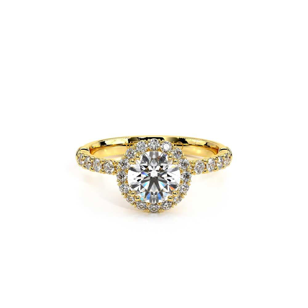 Renaissance-954R18-14K Yellow Gold Round