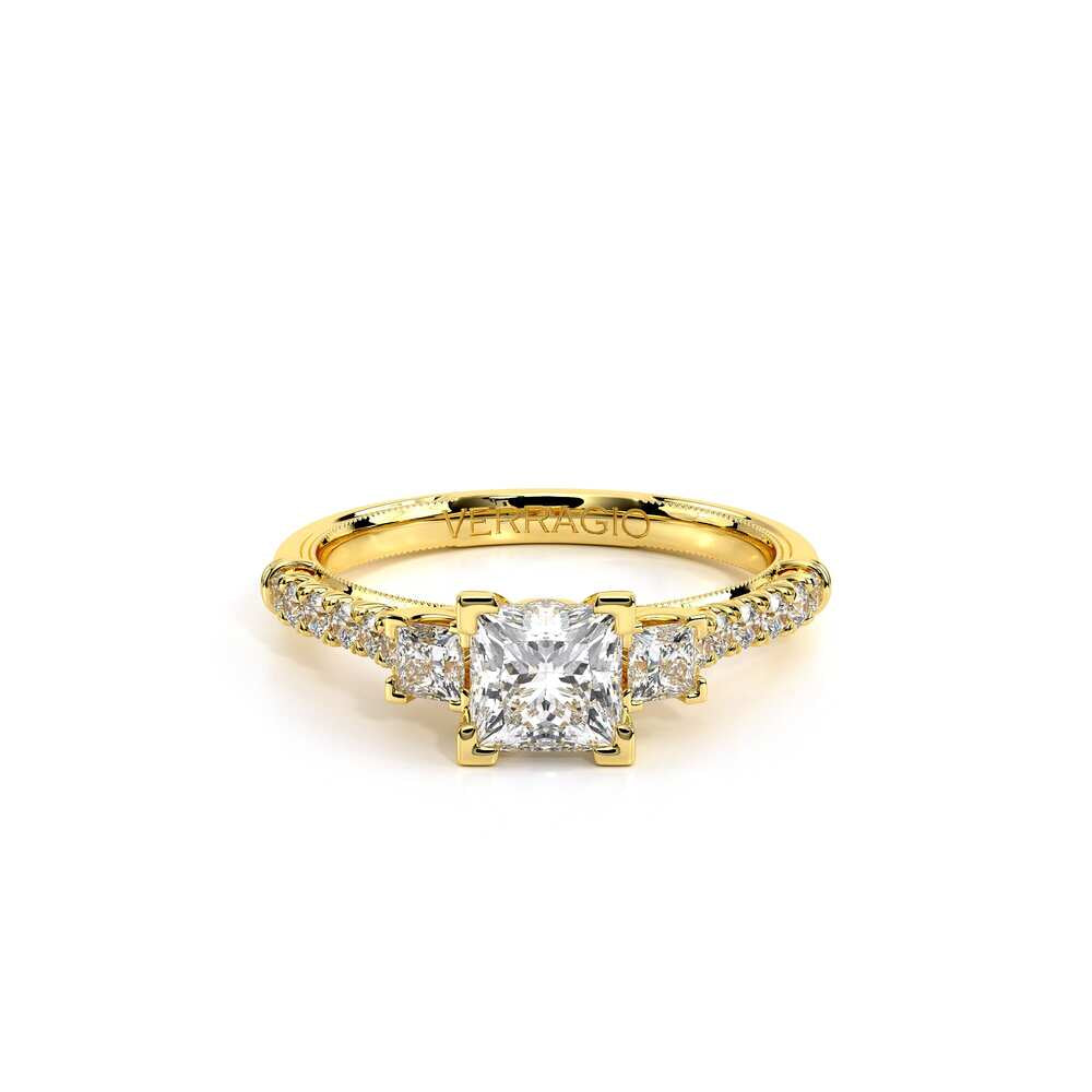 Renaissance-956P15-18K Yellow Gold Princess