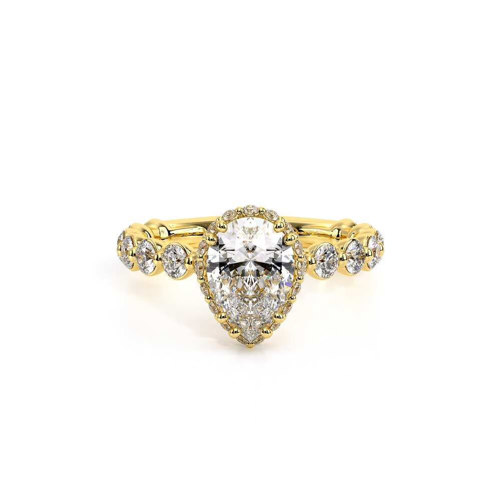 Renaissance-984PEAR25-18K Yellow Gold Pear