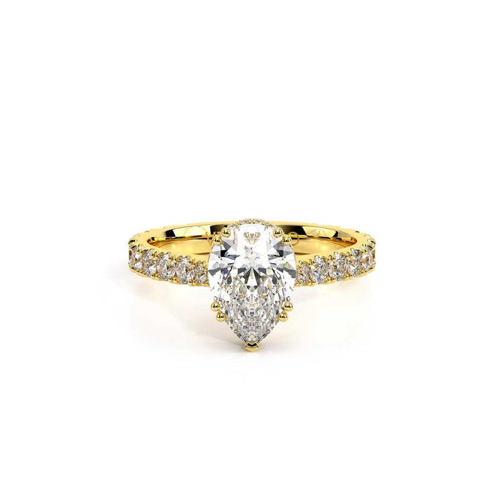 Renaissance-985PEAR22-18K Yellow Gold Pear