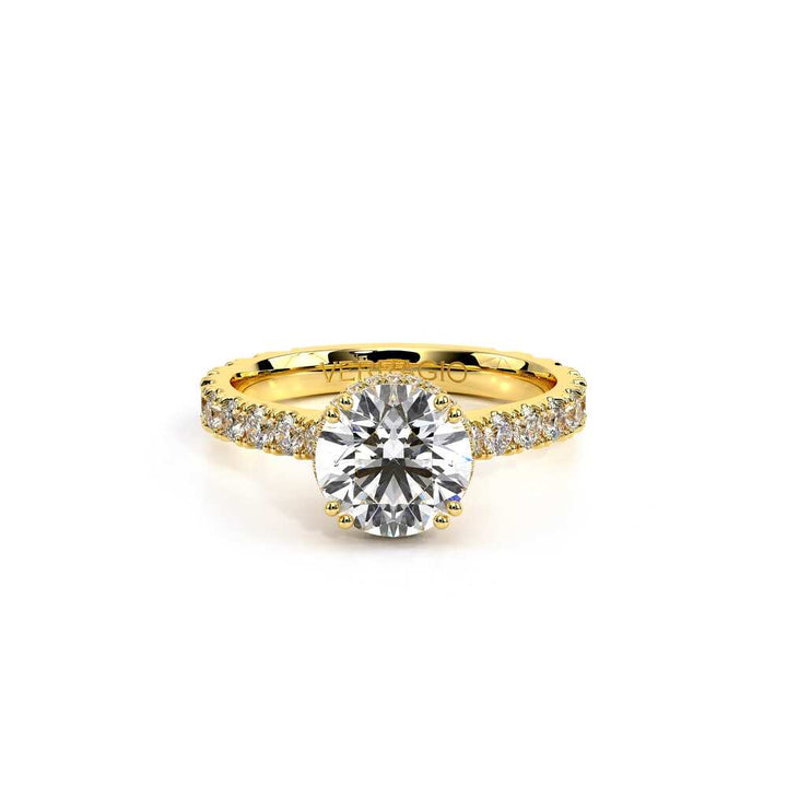 Renaissance-985R22-14K Yellow Gold Round