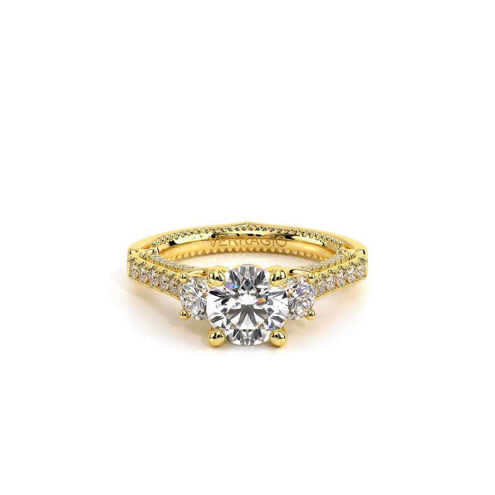 Couture-0470r-14k Yellow Gold Round