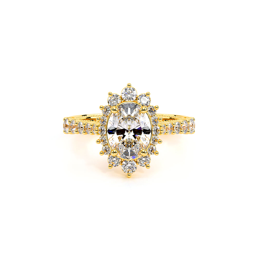 Venetian-5084ov-14k Yellow Gold Oval