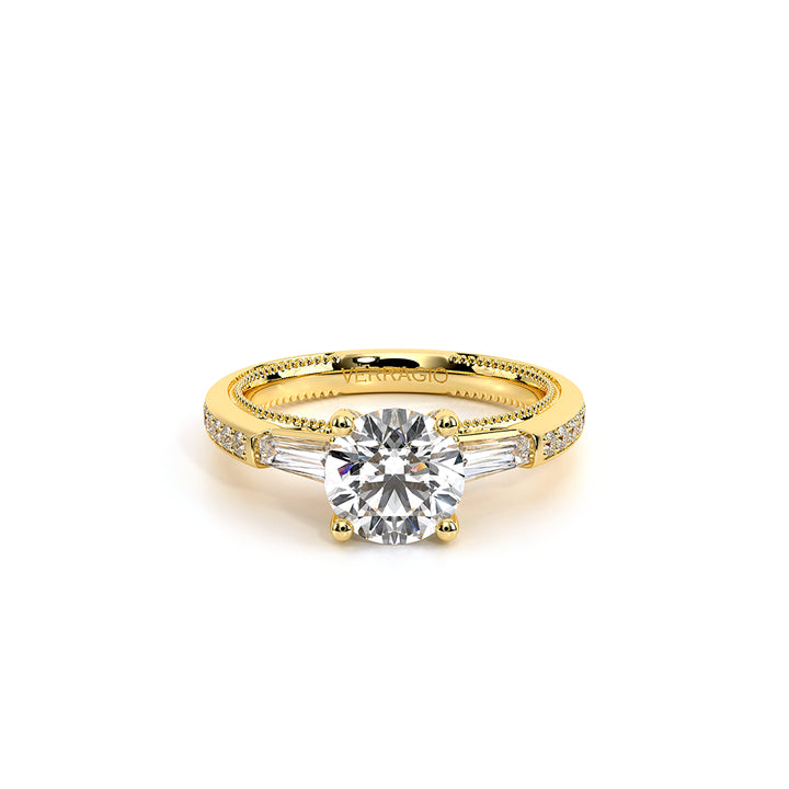 Venetian-5085r-18k Yellow Gold Round
