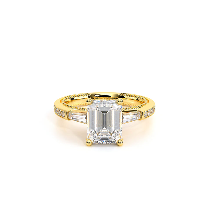 Venetian-5085em-18k Yellow Gold Emerald