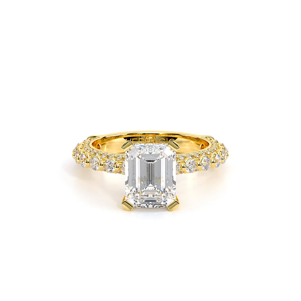 Couture-0488em20-14k Yellow Gold Emerald