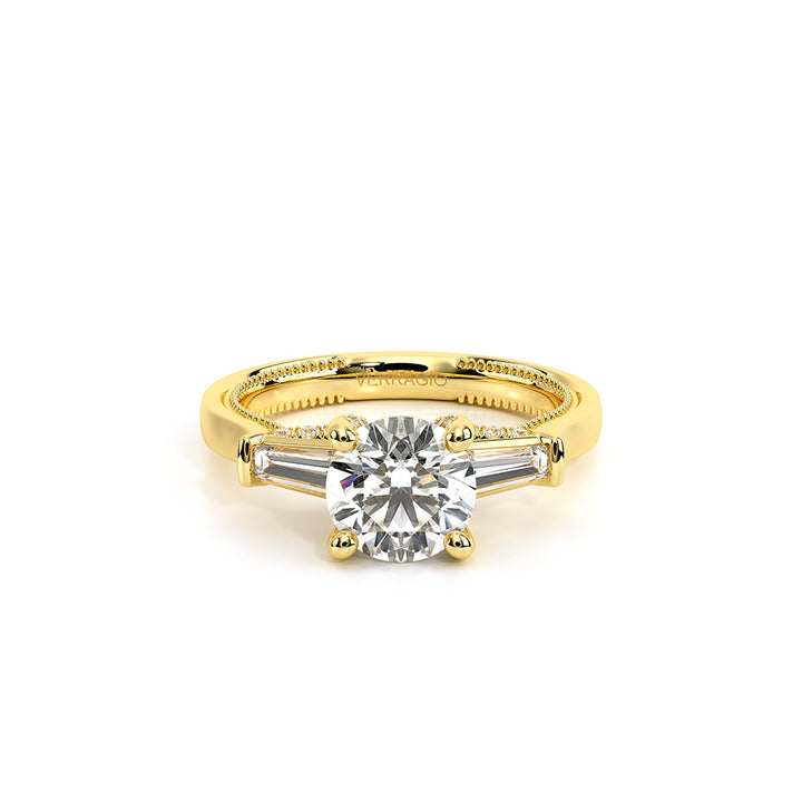 Renaissance-991R-S-14K Yellow Gold Round