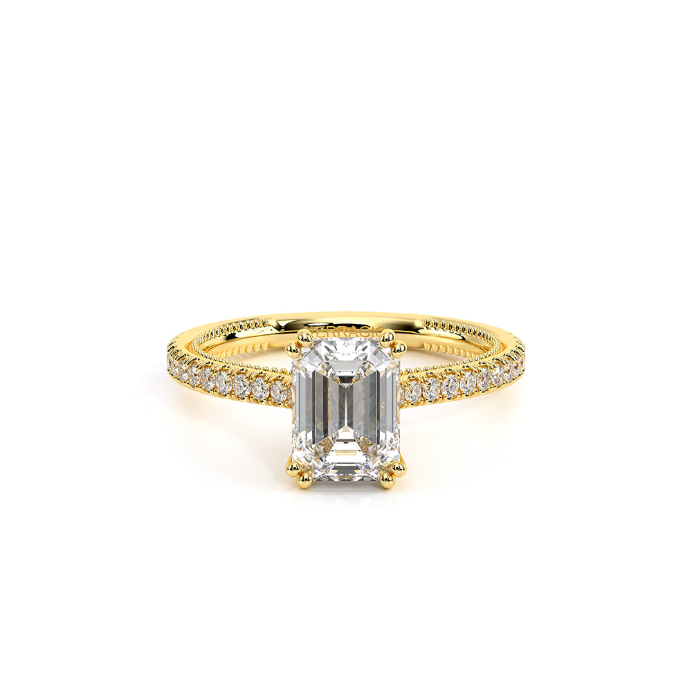 Renaissance-992EM13-14K Yellow Gold Emerald