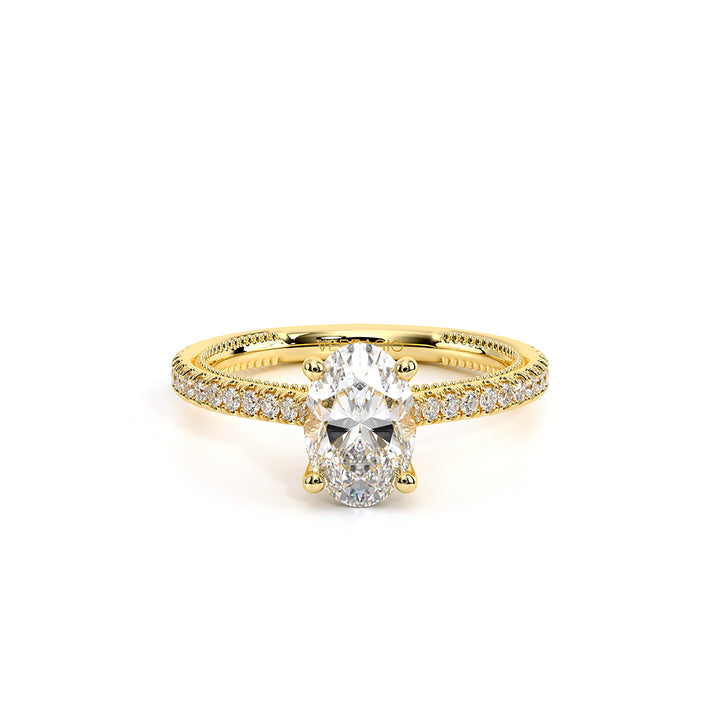 Renaissance-992OV13-18K Yellow Gold Oval