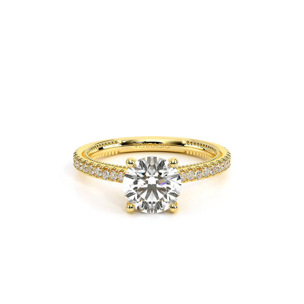 Renaissance-992R13-18K Yellow Gold Round