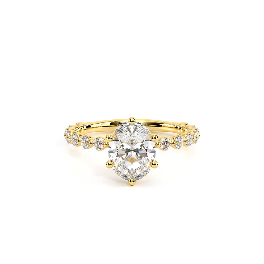 Renaissance-989OV20-18K Yellow Gold Oval