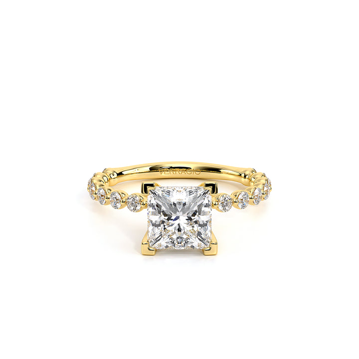 Renaissance-989P20-18K Yellow Gold Princess