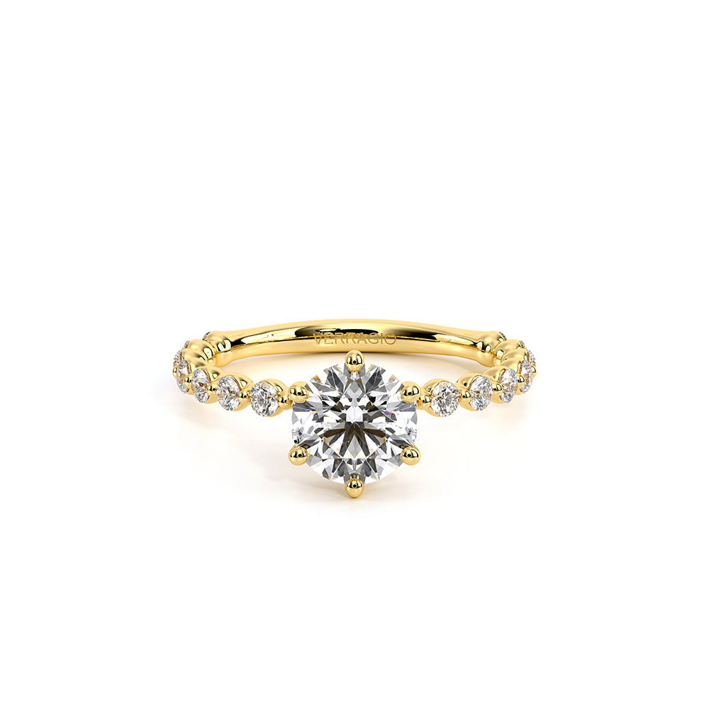 Renaissance-989R20-14K Yellow Gold Round