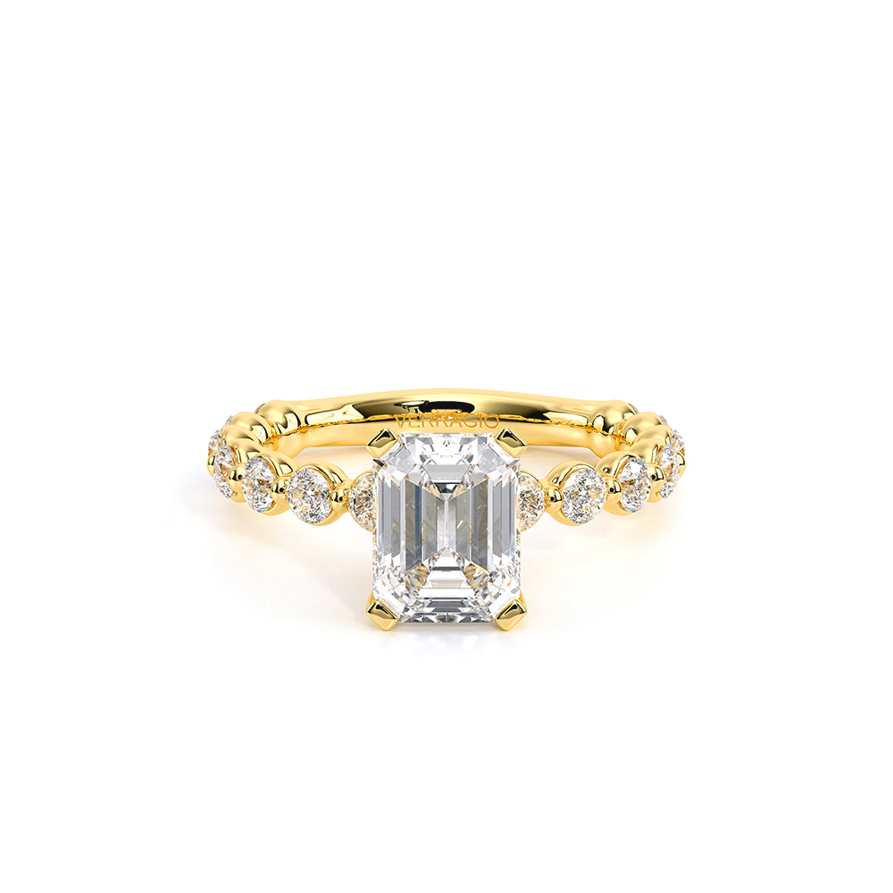 Renaissance-989EM25-14K Yellow Gold Emerald