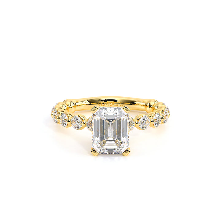 Renaissance-989EM25-14K Yellow Gold Emerald
