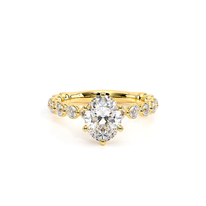 Renaissance-989OV25-14K Yellow Gold Oval
