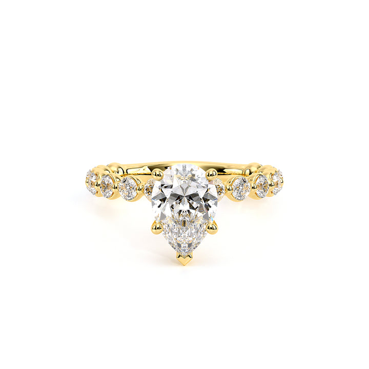 Renaissance-989PS25-14K Yellow Gold Pear