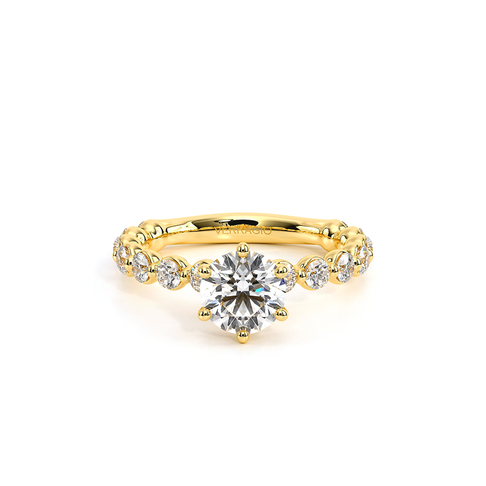 Renaissance-989R25-14K Yellow Gold Round
