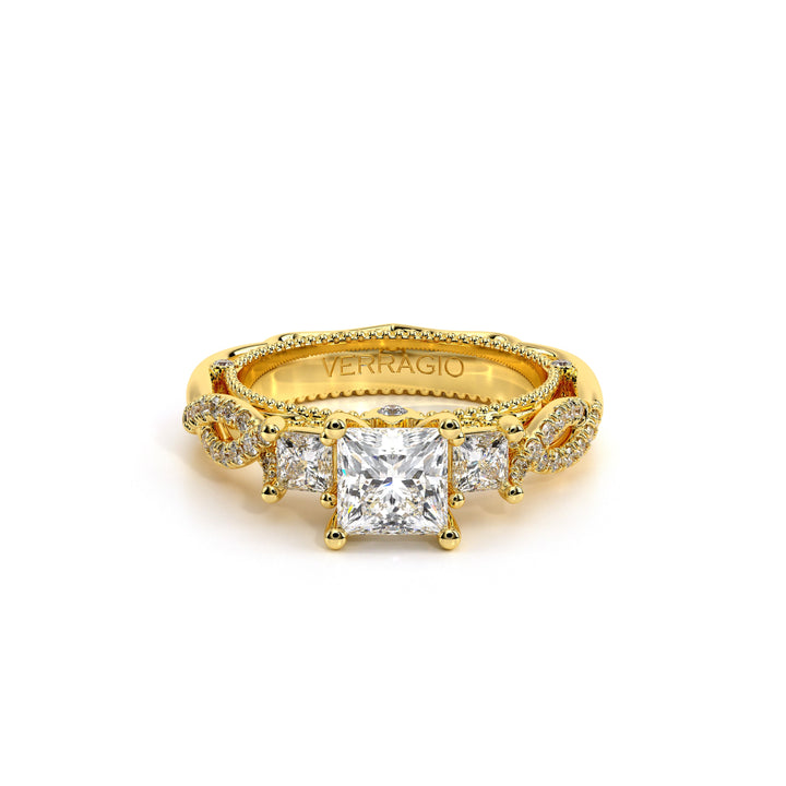 Venetian-5013p-18k Yellow Gold Princess