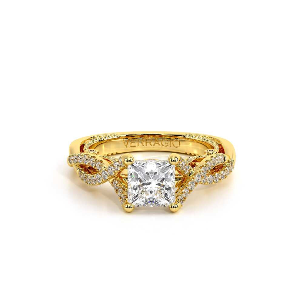 Insignia-7060p-18k Yellow Gold Princess