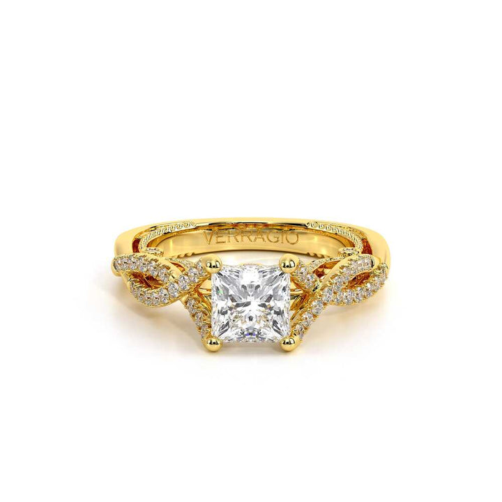 Insignia-7060p-14k Yellow Gold Princess
