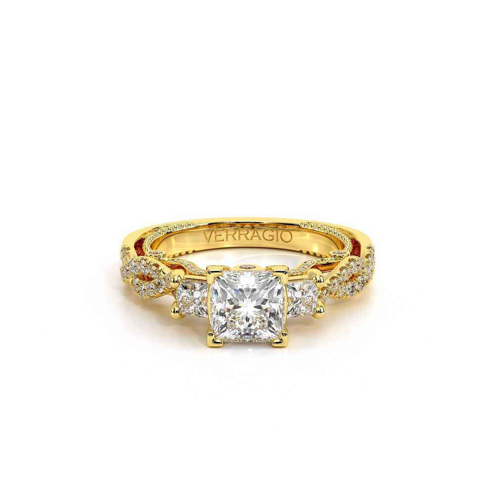 Insignia-7074p-18k Yellow Gold Princess