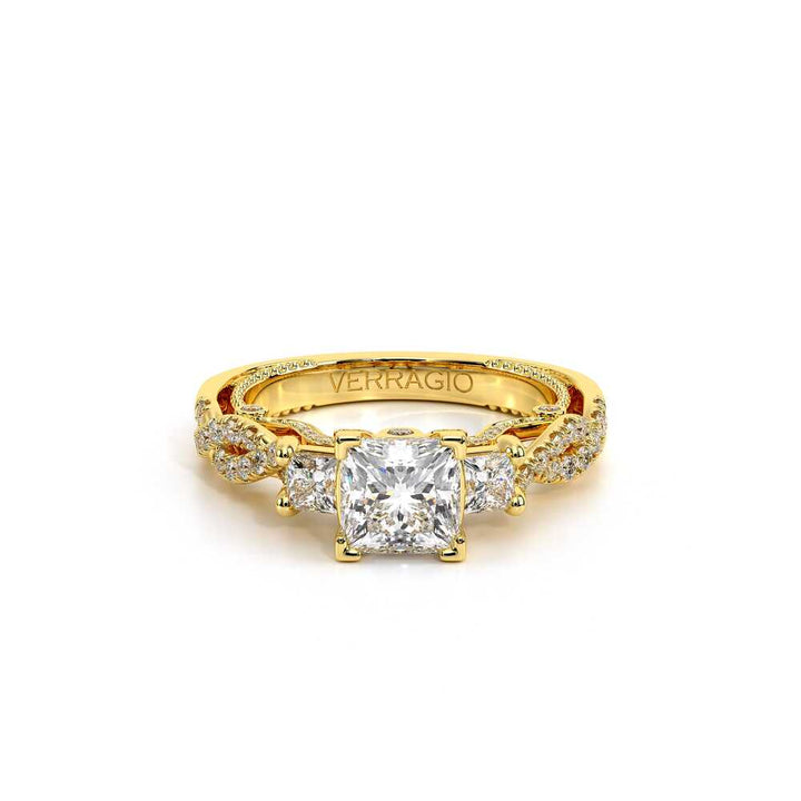 Insignia-7074p-18k Yellow Gold Princess
