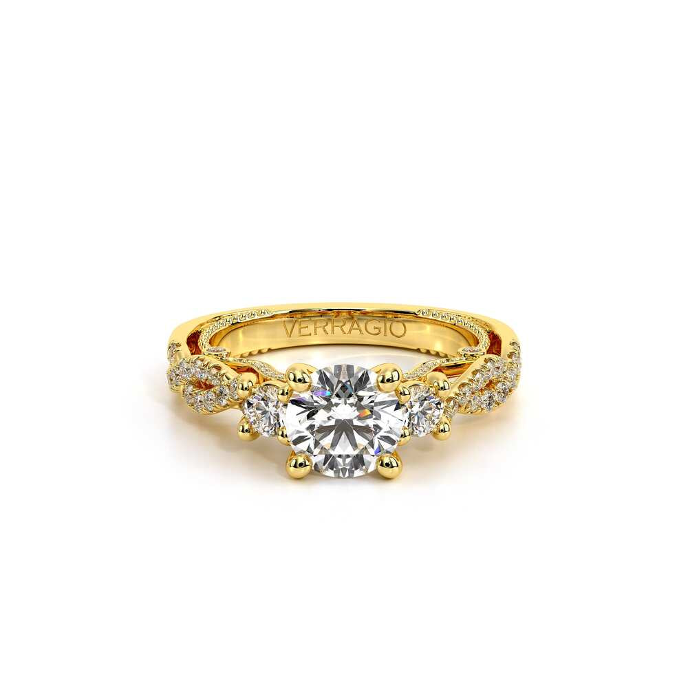 Insignia-7074r-18k Yellow Gold Round
