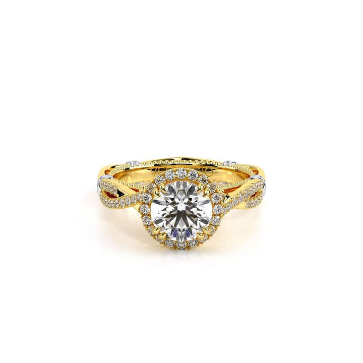 Parisian-106r-14k Yellow Gold Round