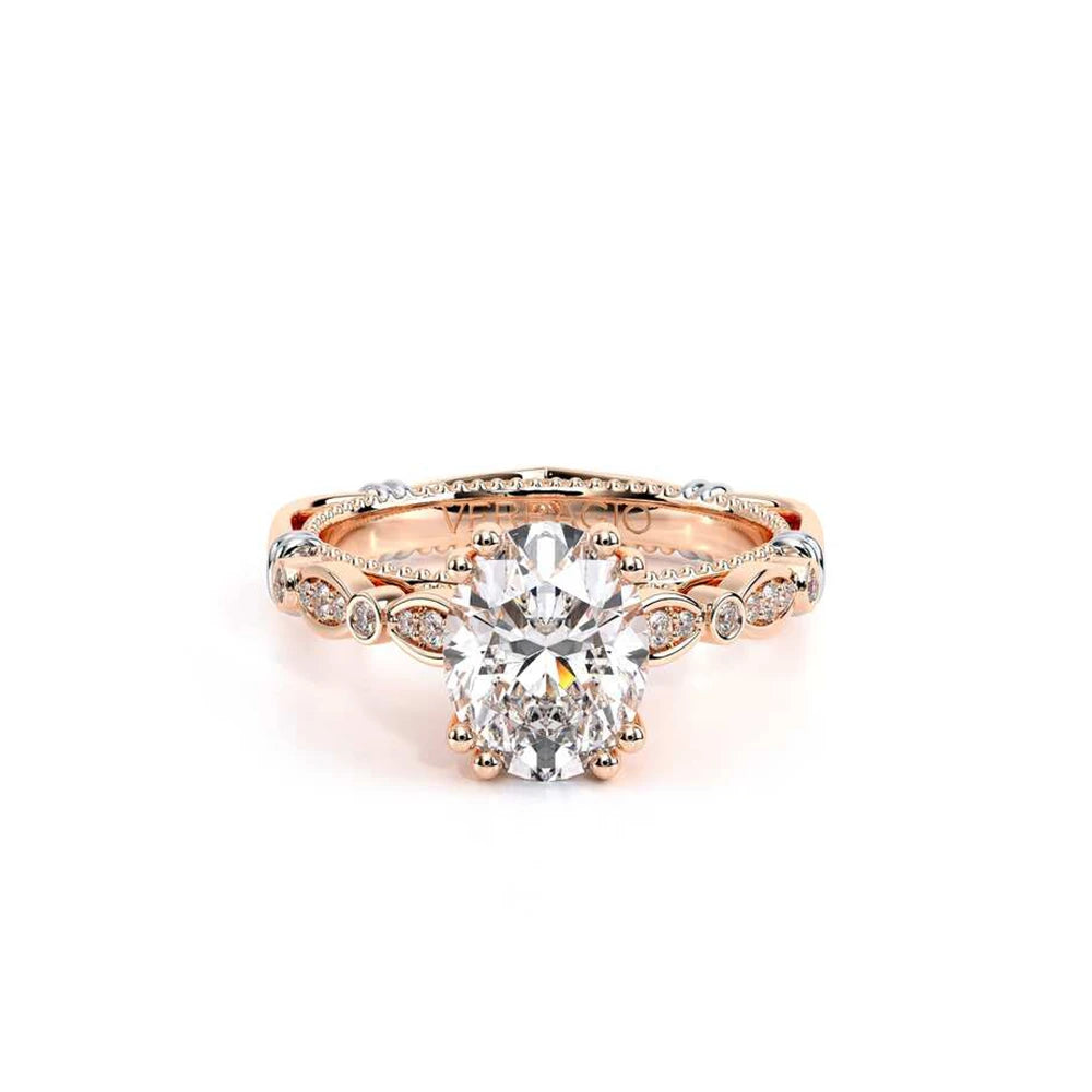 Parisian-100ov-14k Rose Gold Oval