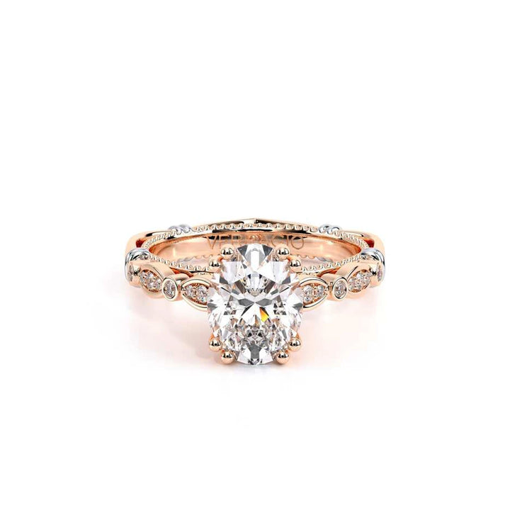 Parisian-100ov-14k Rose Gold Oval