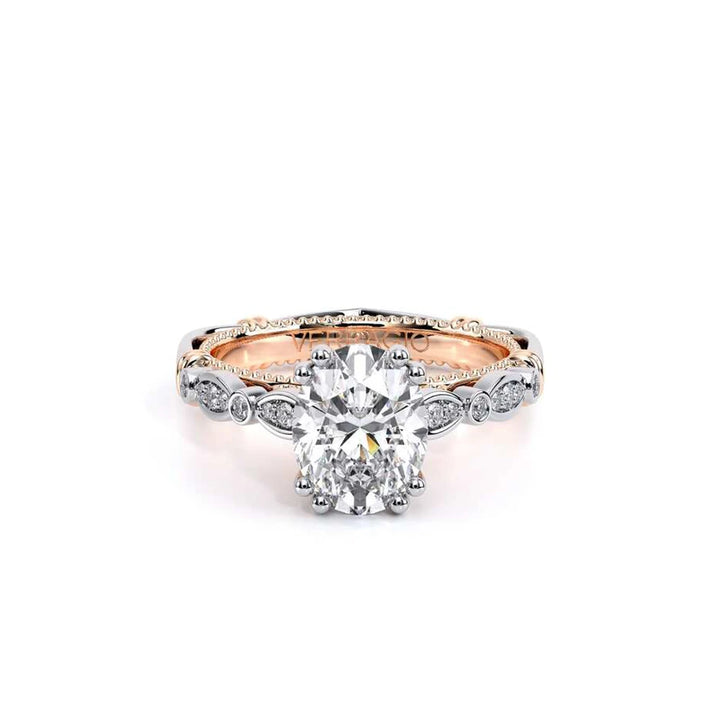 Parisian-100ov-18k Two Tone Oval