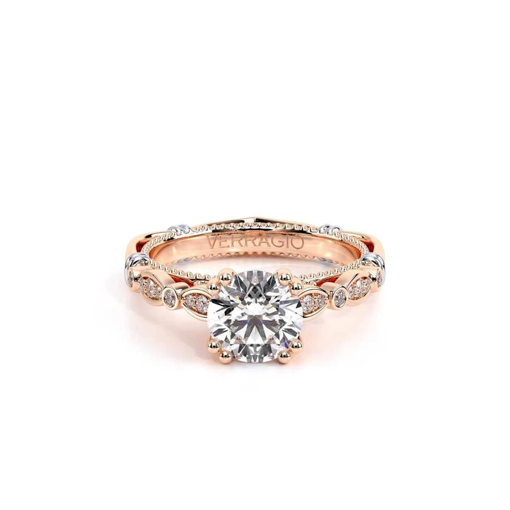 Parisian-100r-14k Rose Gold Round