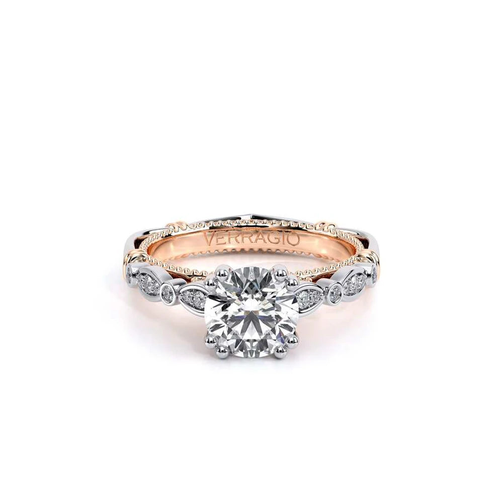 Parisian-100r-14k Two Tone Round