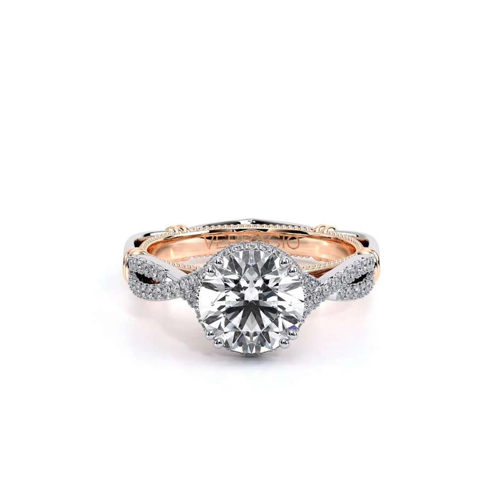 Parisian-105x-R-18k Two Tone Round