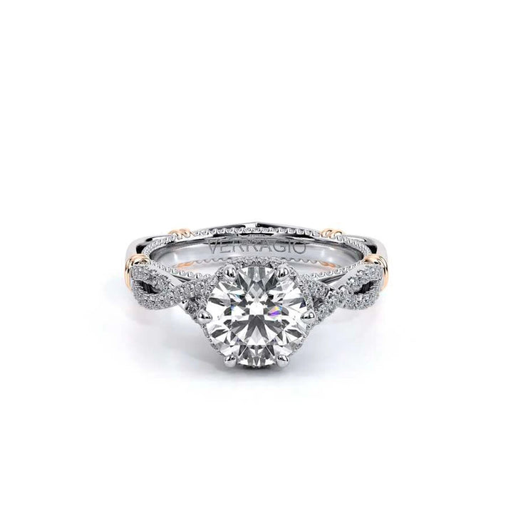 Parisian-153r-18k White Round