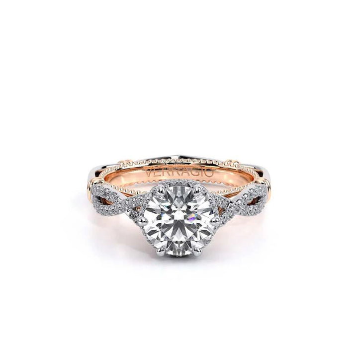 Parisian-153r-14k Two Tone Round