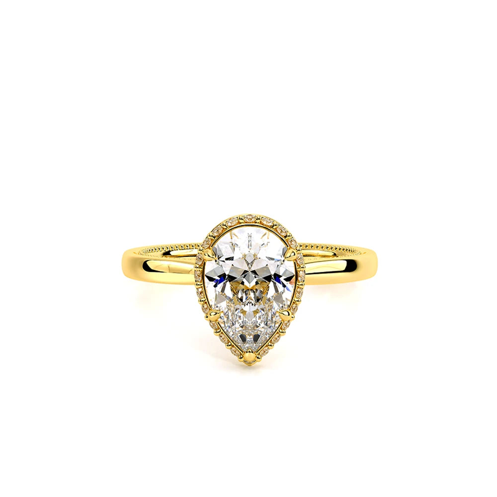 Renaissance-Sol302-Xps-14k Yellow Gold Pear