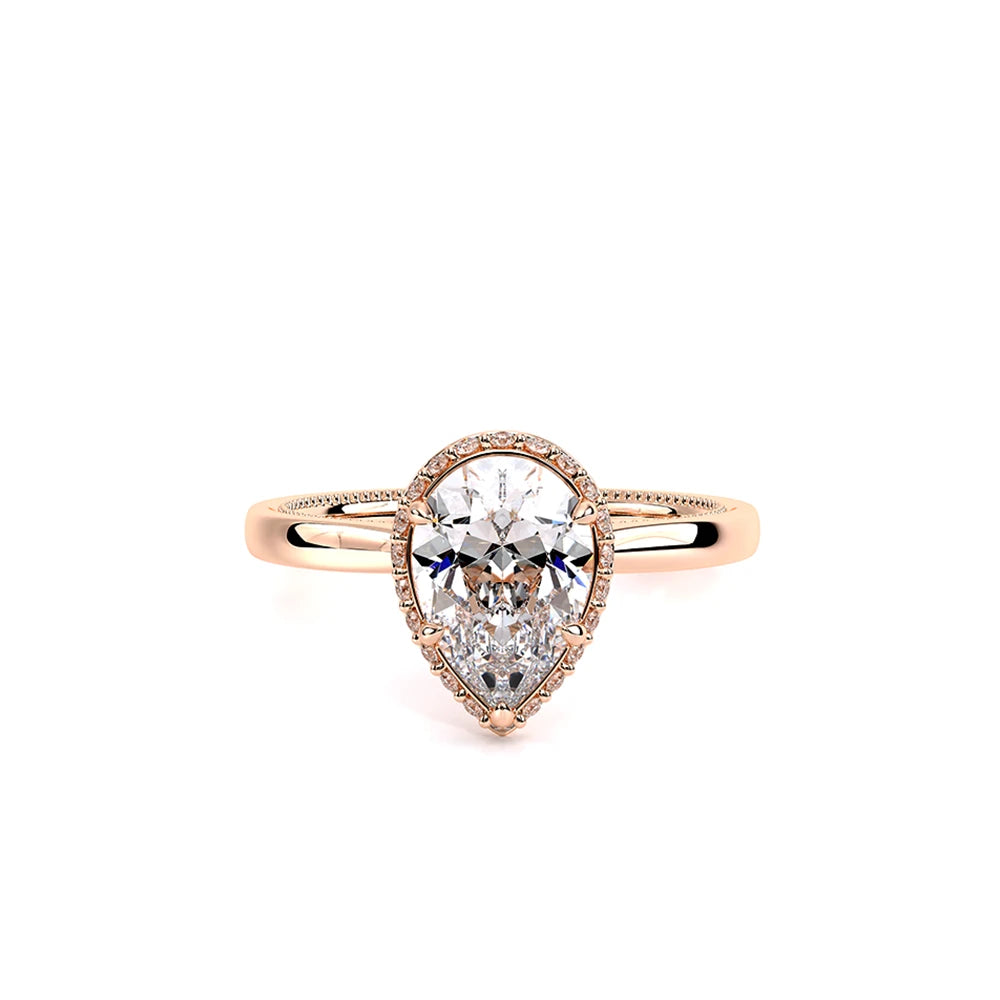 Renaissance-Sol302-Xps-14k Rose Gold Pear